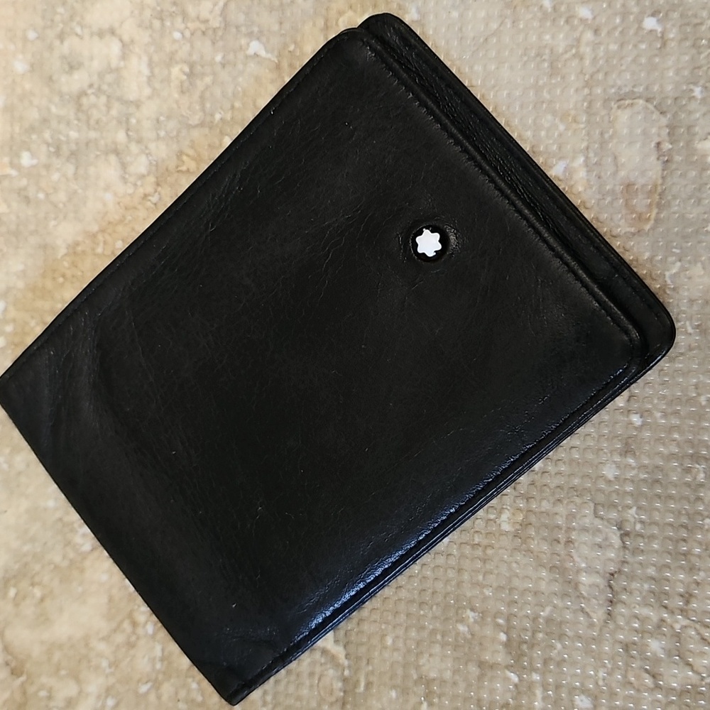 Montblanc Black Leather Wallet